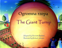 Book Cover for Ogromna Rzepa by Henriette Barkow