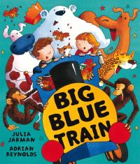 Book Cover for Big Blue Train by Julia Jarman, Adrian Reynolds