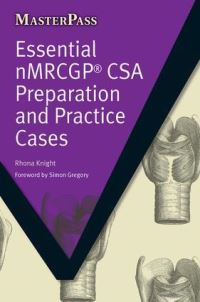 Book Cover for Essential nMRCGP® CSA Preparation and Practice Cases by Rhona Knight