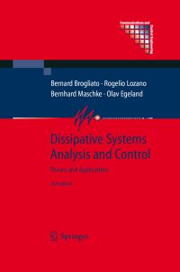 Book Cover for Dissipative Systems Analysis and Control by Bernard Brogliato