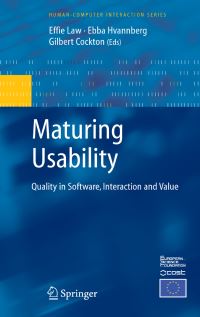 Book Cover for Maturing Usability by LaiChong Law, Ebba T Hvannberg, G Cockton
