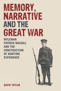 Book Cover for Memory, Narrative and the Great War by David Taylor