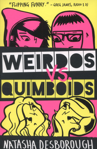 Book Cover for Weirdos Vs. Quimboids by Natasha Desborough