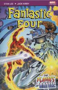 Book Cover for The Flames of Battle by Stan Lee, Jack Kirby