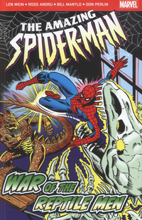 Book Cover for War of the Reptile-Men by Len Wein