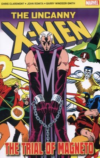 Book Cover for The Trial of Magneto by Chris Claremont