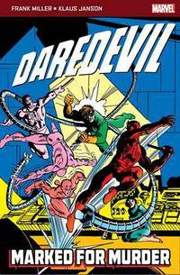 Book Cover for Daredevil. Marked for Murder by Frank Miller