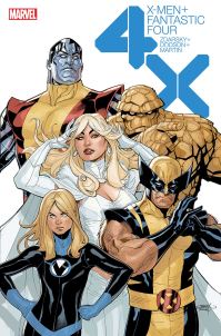 Book Cover for X-Men + Fantastic Four by Chip Zdarsky