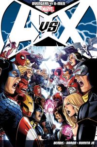 Book Cover for The Avengers Vs the X-Men by Jason Aaron, Jeph Loeb, Kieron Gillen, Steve McNiven