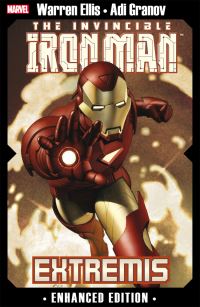 Book Cover for The Invincible Iron Man. Extremis by Warren Ellis