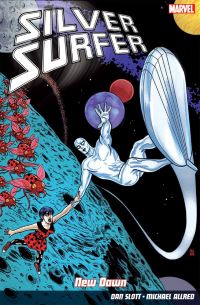Book Cover for Silver Surfer. New Dawn by Dan Slott