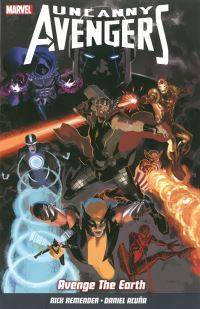 Book Cover for Uncanny Characters. [Volume 4] Avenge the Earth by Rick Remender