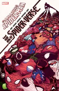 Book Cover for Edge of Spider-Verse by David Hine, Fabrice Sapolsky, Jason Latour, Dustin Weaver, Clay McLeod Chapman, Gerard Way