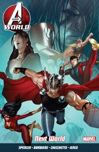 Book Cover for Next World by Nick Spencer, Frank J Barbiere, Stan Lee, Jack Kirby