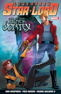 Book Cover for Legendary Star-Lord. Rise of the Black Vortex by Sam Humphries