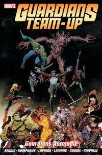 Book Cover for Guardians Assemble by Brian Michael Bendis, Chris Eliopoulos