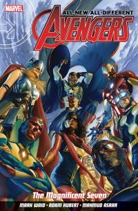 Book Cover for All-New, All-Different Avengers. The Magnificent Seven by Mark Waid