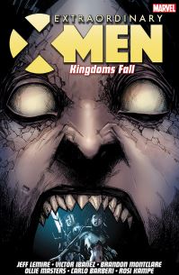 Book Cover for Extraordinary X-Men. Vol. 3 Kingdoms Fall by Jeff Lemire
