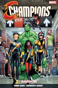Book Cover for Champions. Change the World by Mark Waid