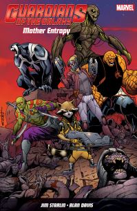 Book Cover for Guardians of the Galaxy. Mother Entropy by Jim Starlin