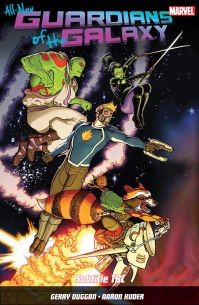 Book Cover for All-New Guardians of the Galaxy. Communication Breakdown by Gerry Duggan, Ive Svorcina