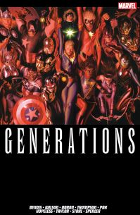 Book Cover for Generations by Brian Michael Bendis, Marvel Comics Group