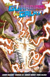 Book Cover for All-New Guardians of the Galaxy in Infinity Quest by Gerry Duggan, Ian Herring