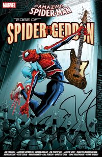 Book Cover for The Amazing Spider-Man. Edge of Spider-Geddon by Jed MacKay