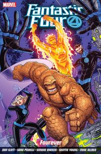 Book Cover for The Fantastic Four. Vol. 1 4Ever by Dan Slott, Marvel Comics Group
