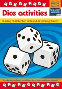Book Cover for Dice Activities Middle, Upper Primary by Mary Saltus, chet Delani, Diane Nelson, Karen Moore, Marcia Fitzgerald