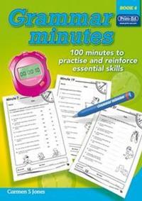 Book Cover for Grammar Minutes Book 4 by Carmen S Jones