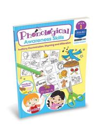 Book Cover for Phonological Awareness Skills Book 1 by PrimEd Publishing