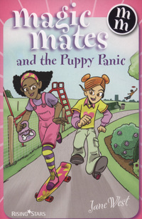 Book Cover for Magic Mates and the Puppy Panic by Jane West, Stik