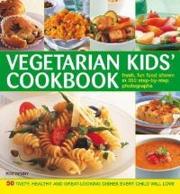 Book Cover for Vegetarian Kids' Cookbook by Roz Denny