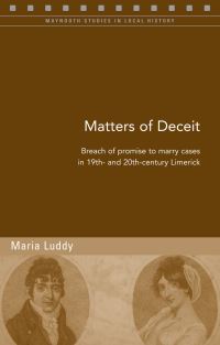Book Cover for Matters of Deceit by Maria Luddy