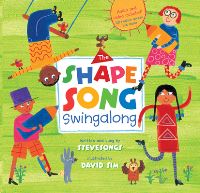 Book Cover for The Shape Song Singalong by SteveSongs Musical group, David Sim