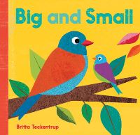Book Cover for Big and Small by Britta Teckentrup