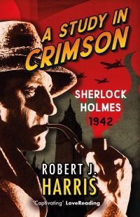 Book Cover for A Study in Crimson by Robert J. Harris