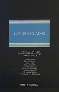 Book Cover for Lender Claims by Hugh Tomlinson, Thomas Grant
