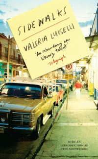 Book Cover for Sidewalks by Valeria Luiselli