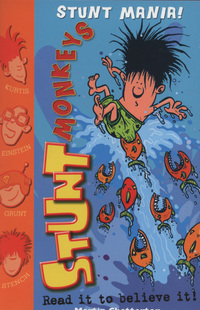 Book Cover for Stunt Mania! by Martin Chatterton