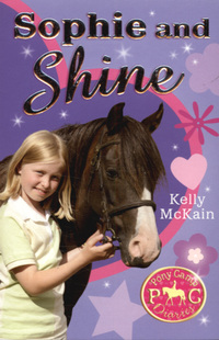 Book Cover for Sophie and Shine by Kelly McKain