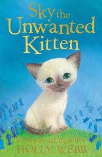 Book Cover for Sky the Unwanted Kitten by Holly Webb, Sophy Williams