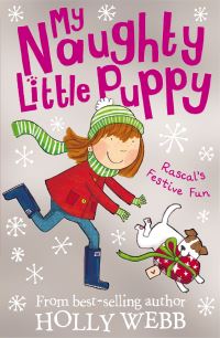 Book Cover for Rascal's Festive Fun by Holly Webb, Kate Pankhurst