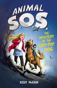 Book Cover for The Mystery of the Cliff-Top Dog by Kelly McKain, Katy Jackson
