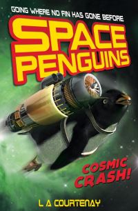 Book Cover for Cosmic Crash! by Lucy Courtenay