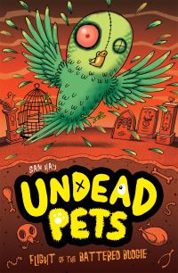 Book Cover for Flight of the Battered Budgie by Sam Hay