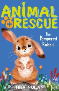 Book Cover for The Pampered Rabbit by Tina Nolan