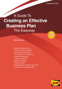 Book Cover for Creating an Effective Business Plan the Easyway by Michael Lane