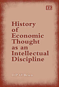 Book Cover for History of Economic Thought as an Intellectual Discipline by D P OBrien